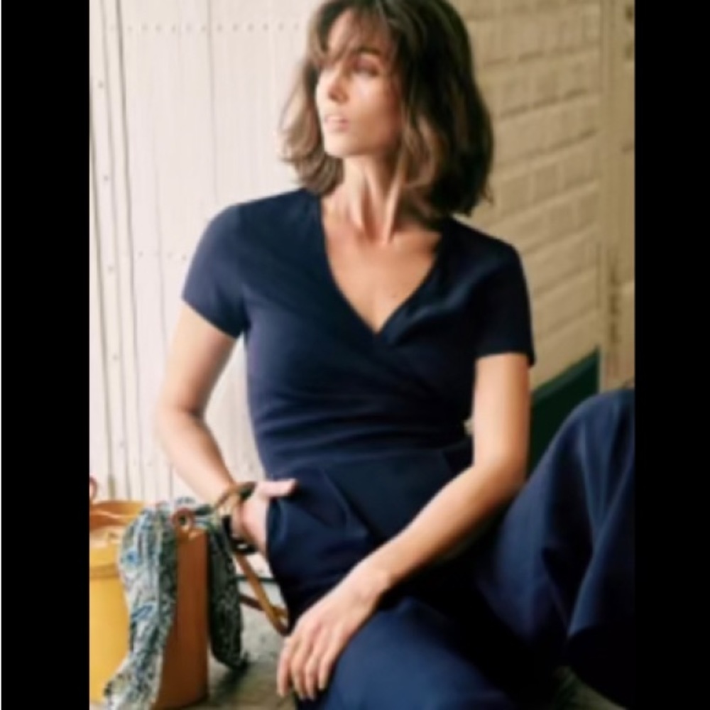 Sezane Magdalena Jumpsuit Fr 34